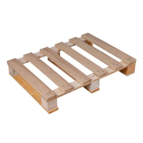 Pallet 60x80 cm Nieuw 6 Deklatten HT side