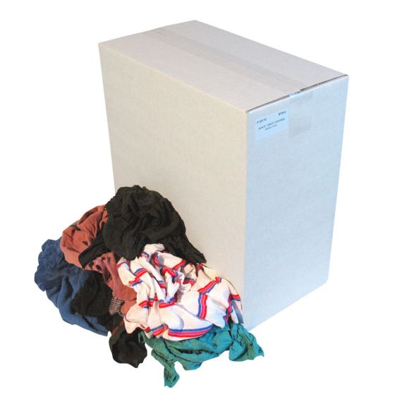 Poetsdoeken Tricot Bont Lappen 10 kg