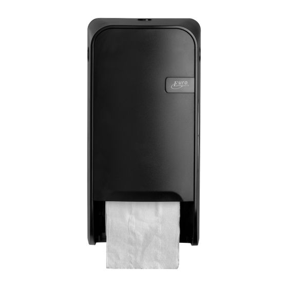 Dispenser Euro Black Quartz toiletrolhouder doprol