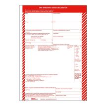 IMO Dangerous Goods Declaration